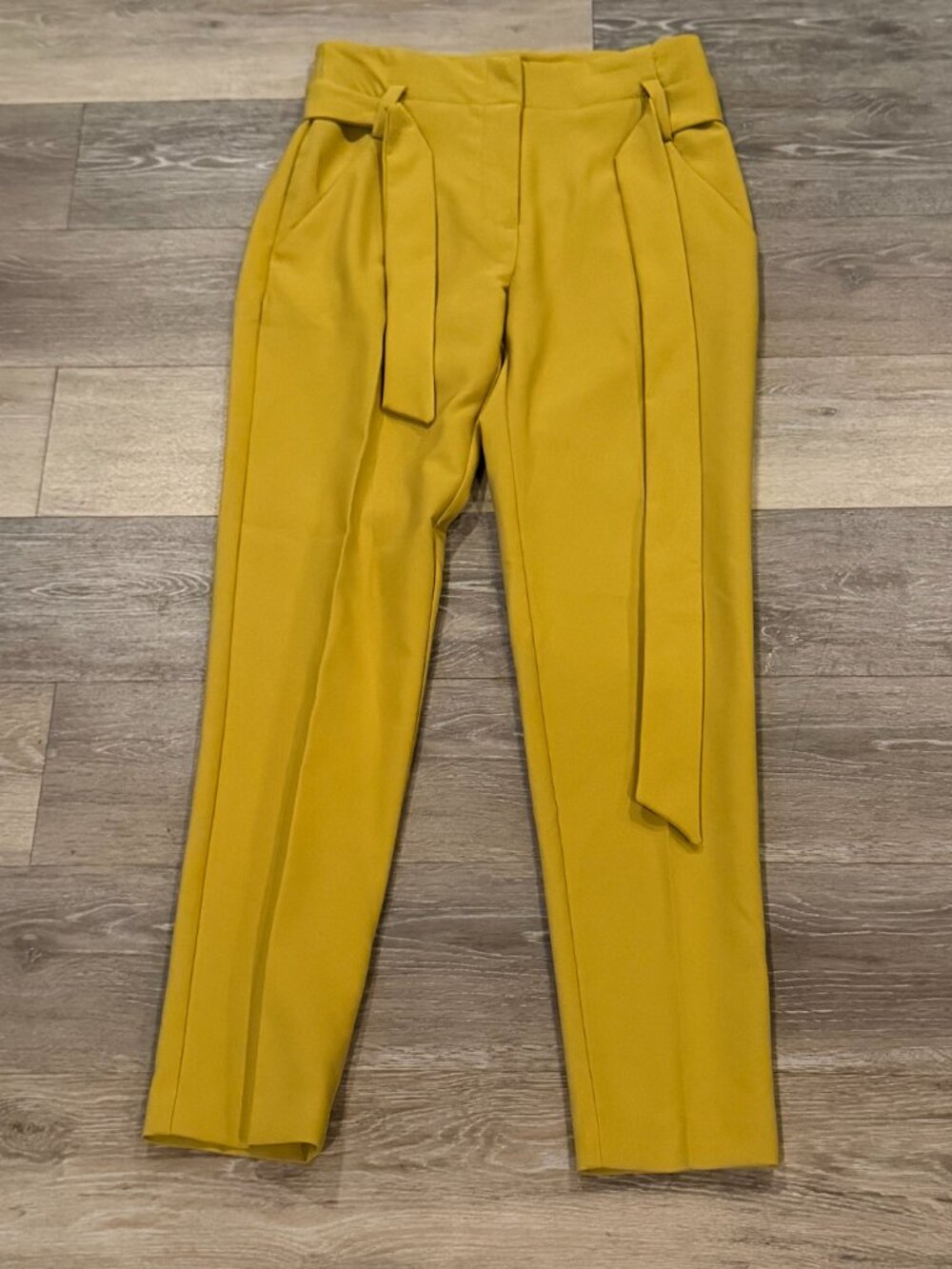 7th Avenue Design Studio New York and Company Yellow / Gold Pants Size 0
